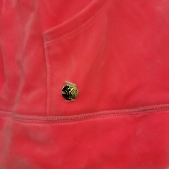 Lilly pulitzer Larina Velour full zip hoodie. - Picture 6 of 13